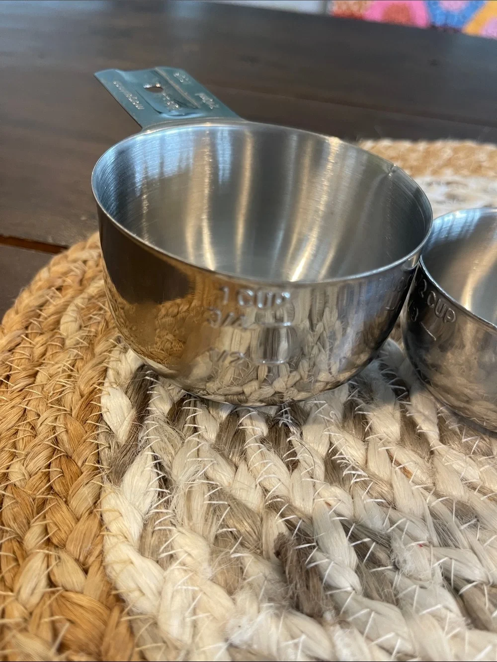 Morgenhaan Stainless Steel Set of Measuring Cups-4 Pieces